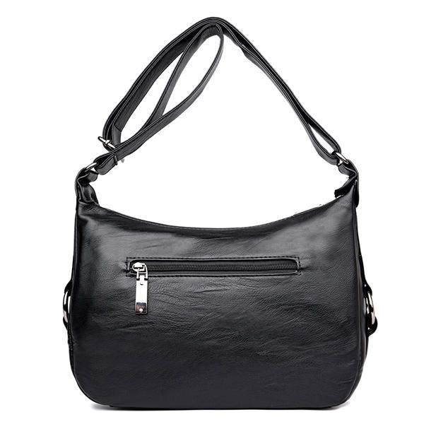 Dames Soft Leather Leisure Crossbody Tassen Messenger Bags