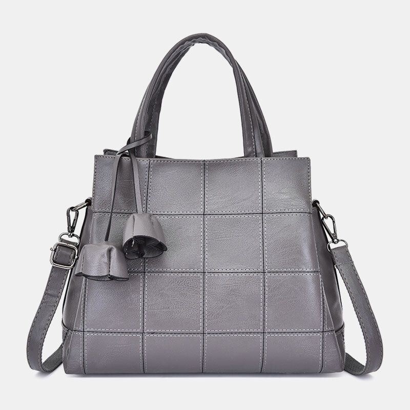 Dames Solid Business Handtas Crossbody Tas Schoudertas