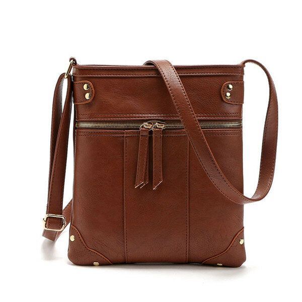 Dames Vintage Messenger Bags Meisjes Casual Schoudertassen Retro Crossbody Tassen