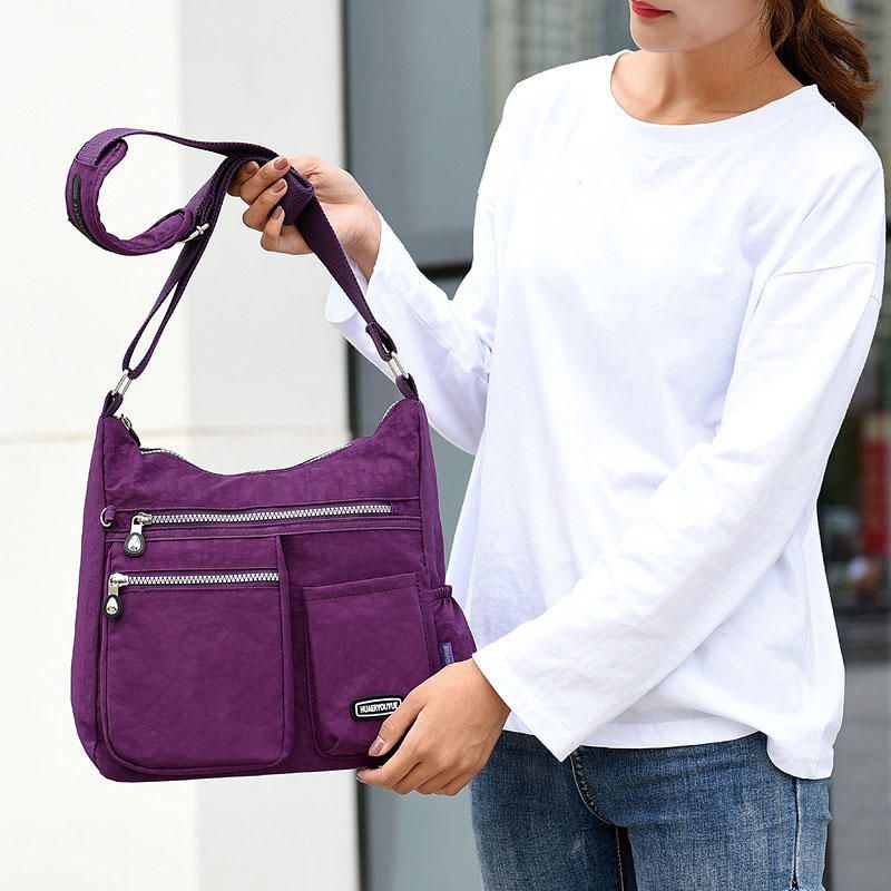 Dames Waterdichte Multi-layer Multifunctionele Crossbody Schoudertas Met Grote Capaciteit