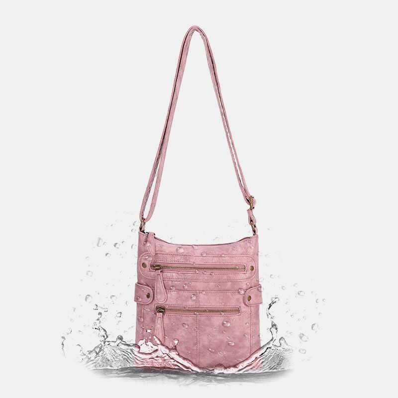 Dames Waterdichte Multi-pocket Anti-diefstal Crossbody Tas Schoudertas