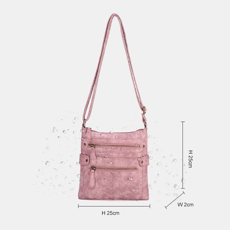 Dames Waterdichte Multi-pocket Anti-diefstal Crossbody Tas Schoudertas