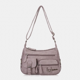 Dames Waterdichte Multi-pocket Handtas Crossbody Tas Schoudertas