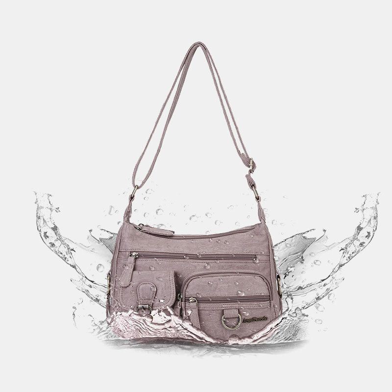 Dames Waterdichte Multi-pocket Handtas Crossbody Tas Schoudertas