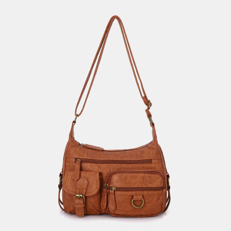 Dames Waterdichte Multi-pocket Handtas Crossbody Tas Schoudertas