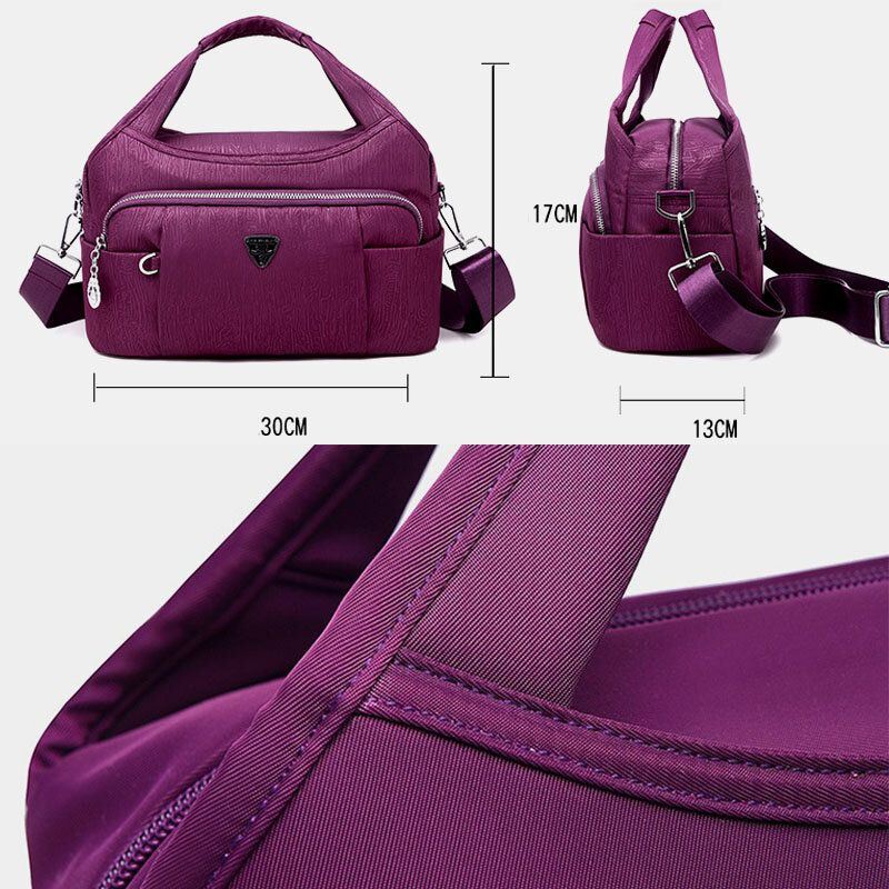 Dames Waterdichte Schoudertas Met Grote Capaciteit Crossbody Tas Handtas