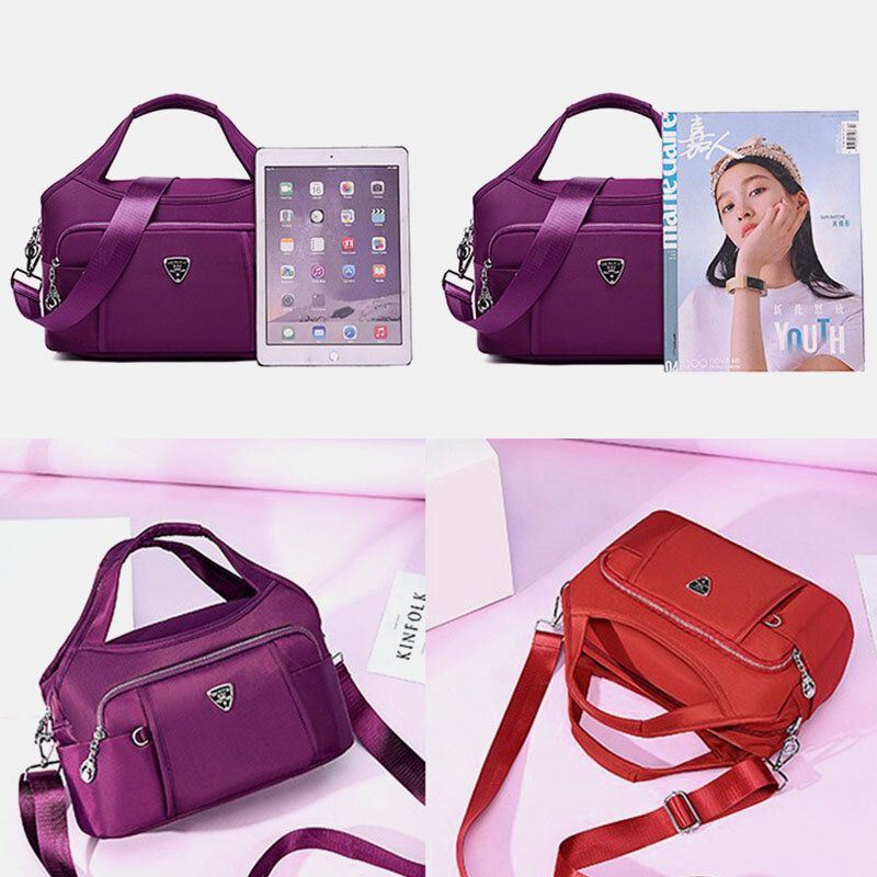 Dames Waterdichte Schoudertas Met Grote Capaciteit Crossbody Tas Handtas