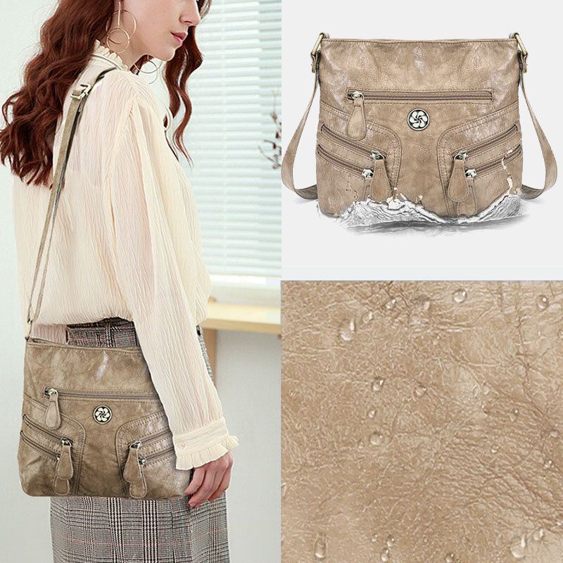 Dames Waterdichte Vierkante Tas Crossbody Tas Schoudertas