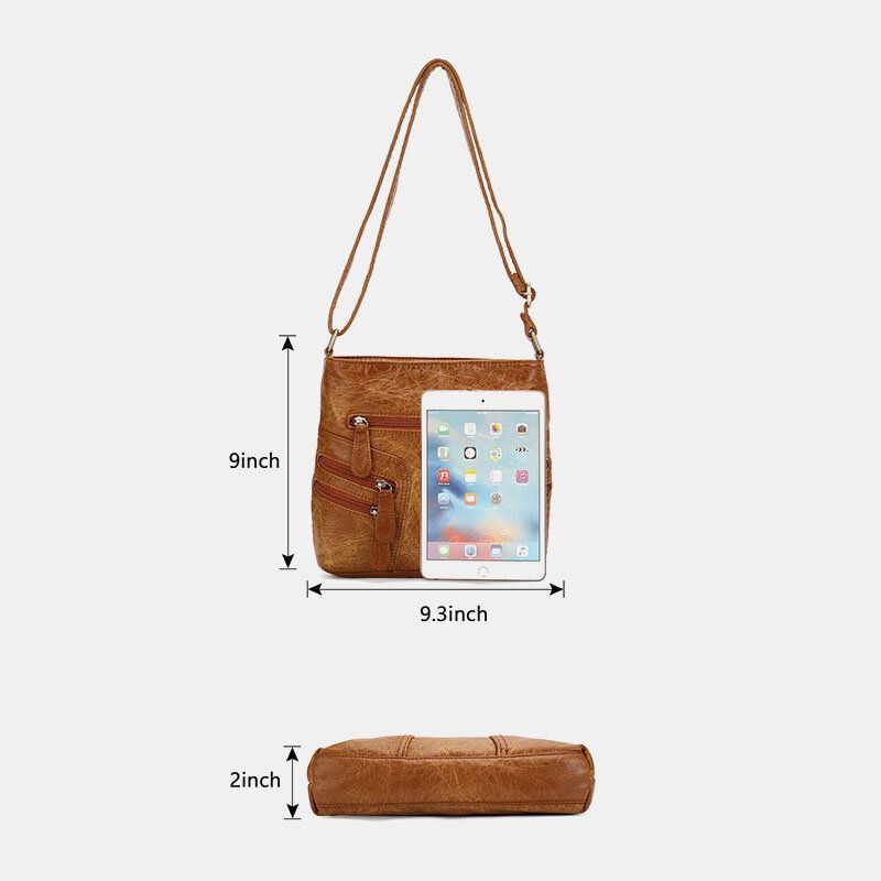 Dames Waterdichte Vierkante Tas Crossbody Tas Schoudertas