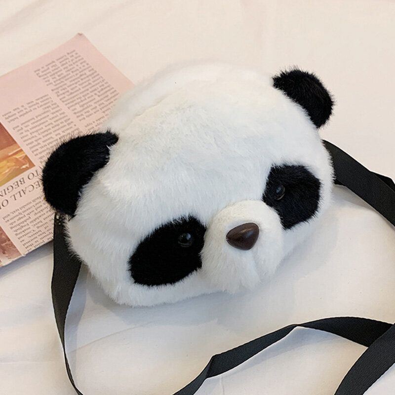 Dames Winter 2022 Dacron Mooie Panda Crossbody Tas