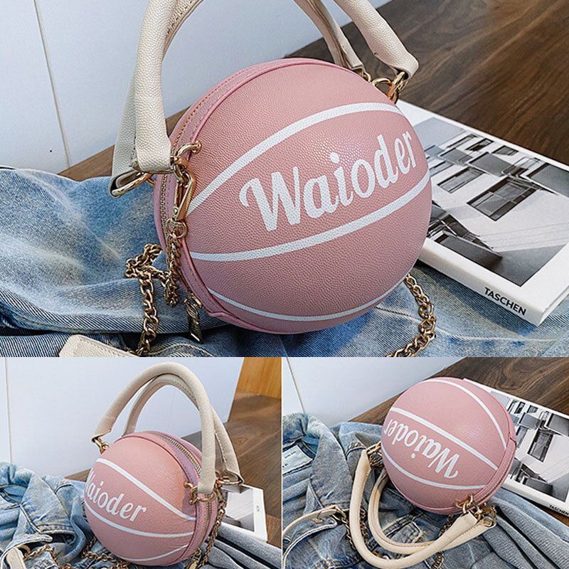 Damesmode Basketbal Voetbalkettingen Casual Handtas Crossbody Tas