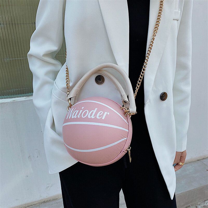 Damesmode Basketbal Voetbalkettingen Casual Handtas Crossbody Tas