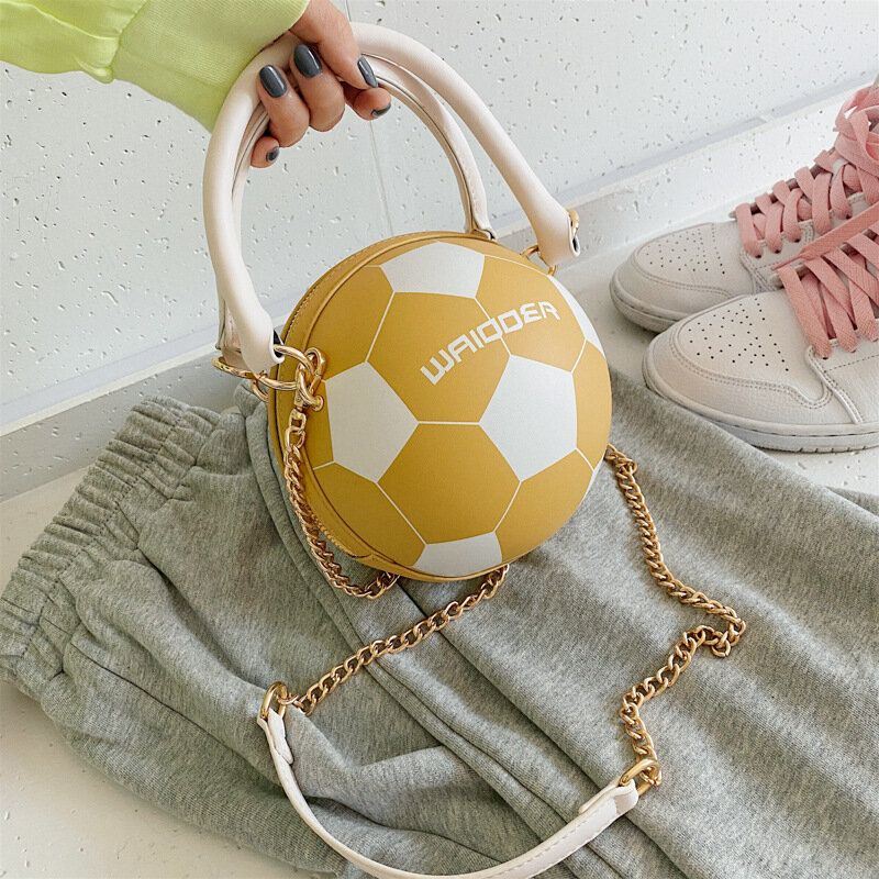 Damesmode Basketbal Voetbalkettingen Casual Handtas Crossbody Tas