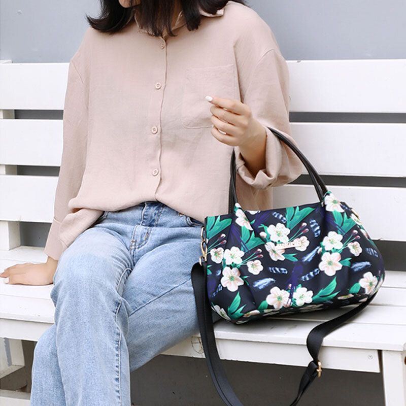 Damesmode Bloem Handtas Gedrukte Crossbody Tas