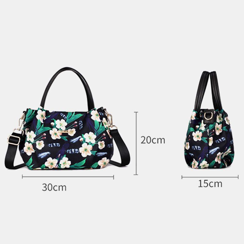 Damesmode Bloem Handtas Gedrukte Crossbody Tas