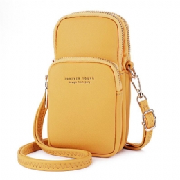 Damesmode Effen Telefoontas Casual Crossbody Tas