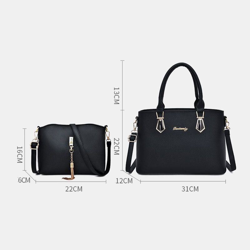 Damesmode Elegante Handtas Schoudertas Crossbody Tas