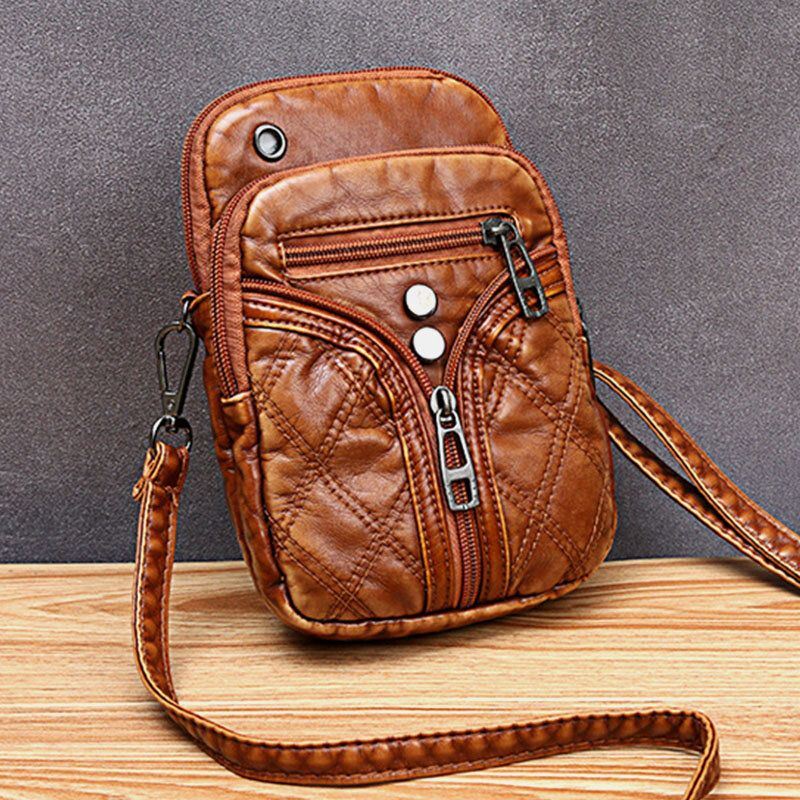 Damesmode Mini Schoudertas Crossbody Tas Casual Telefoontas