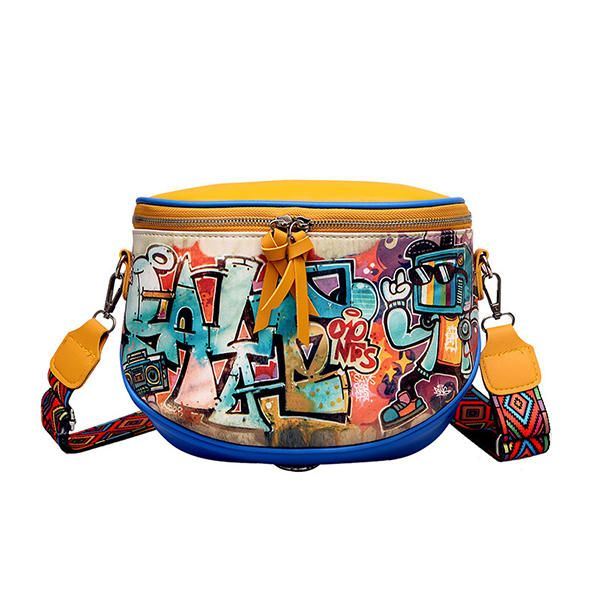 Damesmode Multi-draagtas Hiphop Crossbody Tas