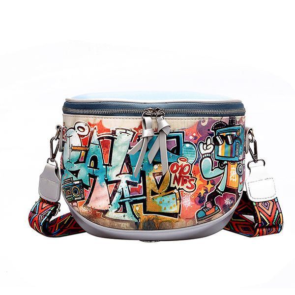 Damesmode Multi-draagtas Hiphop Crossbody Tas