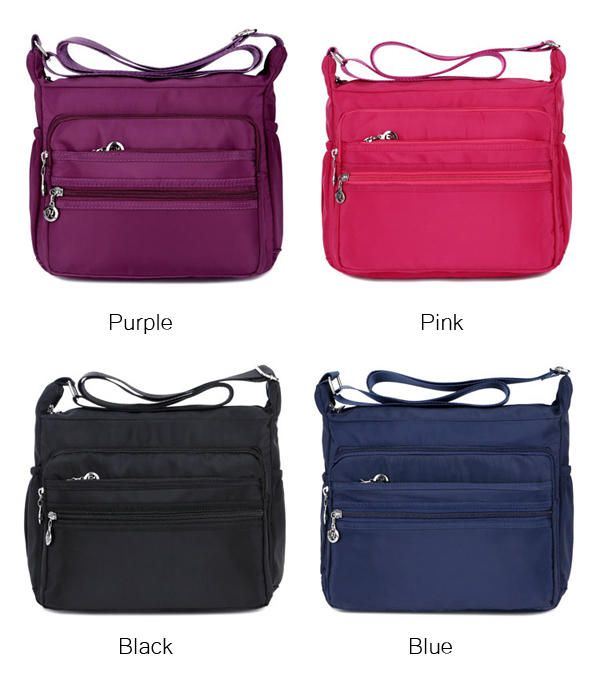 Grote Capaciteit Dames Waterdichte Nylon Schoudertas Crossbody Tas