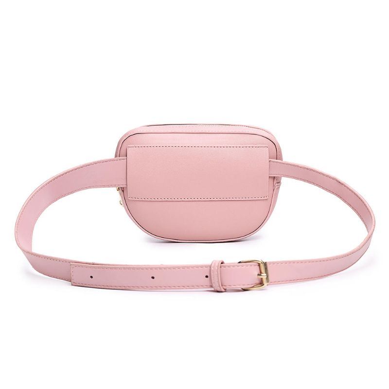 Heuptas Met Ketting Voor Dames Effen Telefoontas Crossbody-tas