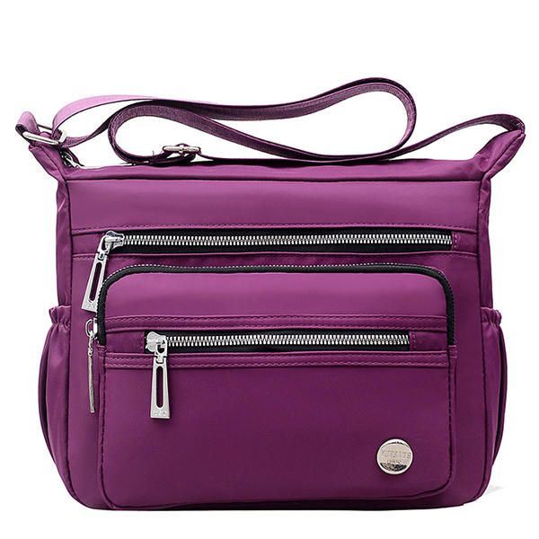 Nylon Meerlagige Mummietas Voor Dames Schoudertas Messenger Bag