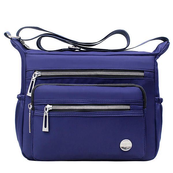 Nylon Meerlagige Mummietas Voor Dames Schoudertas Messenger Bag