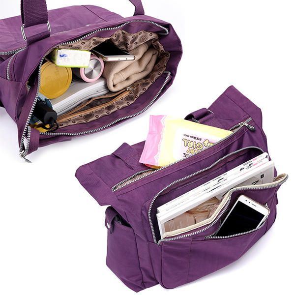 Nylon Schoudertas Multifunctionele Messenger Luiertas Voor Dames