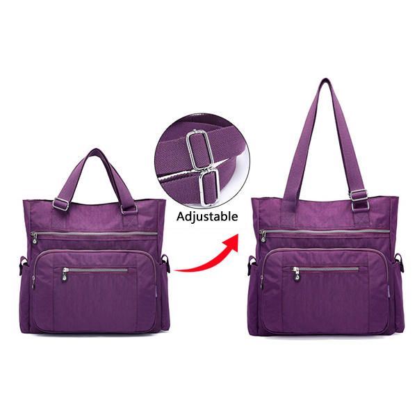 Nylon Schoudertas Multifunctionele Messenger Luiertas Voor Dames