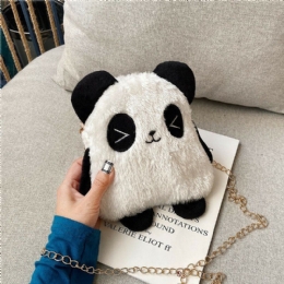 Olympische Winterspelen Dames Peking 2022 Leuke Panda Crossbody Tas Schoudertas