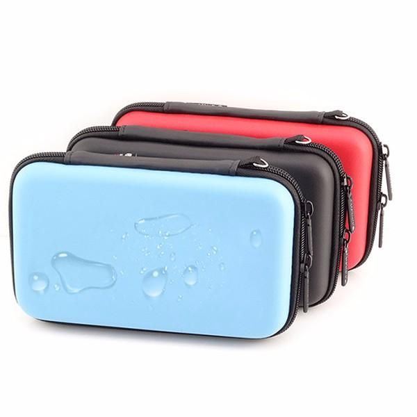 Heren Externe Batterij Usb Flash Drive Oortelefoon Digitale Gadget Pouch Reis Zilver Opbergtas