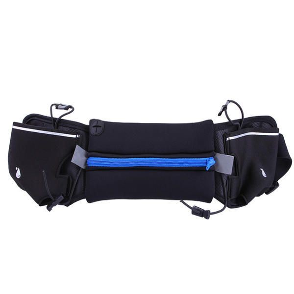 Heren Outdoor Running Sport Muziektas Rijden Fitness Multifunctionele Telefoontas Waterdichte Heuptas