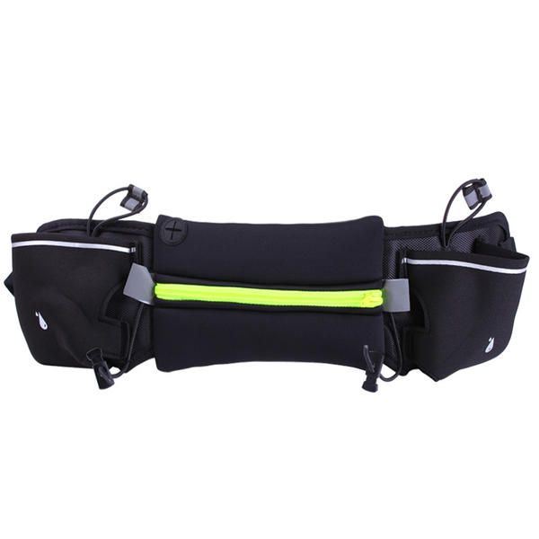 Heren Outdoor Running Sport Muziektas Rijden Fitness Multifunctionele Telefoontas Waterdichte Heuptas