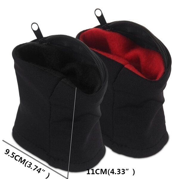 Heren Pols Portemonnee Pouch Band Fleece Rits Hardlopen Reizen Gym Fietsen Veilig Sport Pols Portemonnee