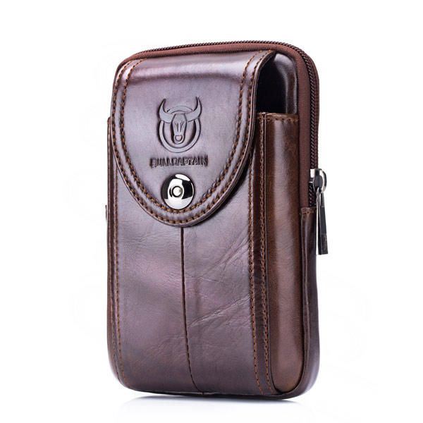 Tas Heren Lederen Loop Belt Phone Bag