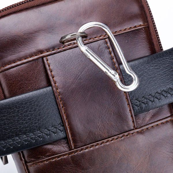 Tas Heren Lederen Loop Belt Phone Bag